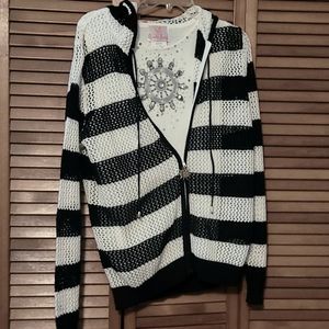 NWOT Quacker Factory Twin Set tank and cardigan